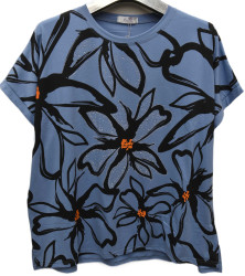 Футболки жіночі БАТАЛ оптом 