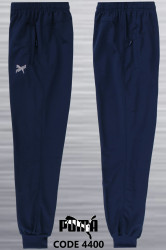 Спортивные штаны подростковые (dark blue) оптом 97346812 4411-9