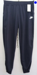 Спортивные штаны женские БАТАЛ (dark blue) оптом 83491520 07-35