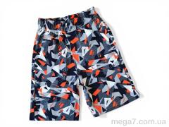 Шорты, Kids-modnik оптом --- 9715 сіро-помаранчевий