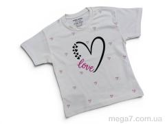 Футболка, Kids-modnik оптом 2615 бежевий