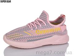 Кроссовки, Super Gear оптом S1377-2 pink