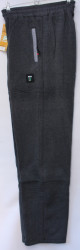 Спортивные штаны мужские на флисе (gray) оптом 13754968 A18-23