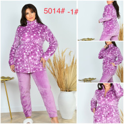 Ночные пижамы женские БАТАЛ оптом 83251790 5014-3-3
