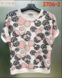 Футболки женские БАТАЛ оптом 39812647 2706-2-1