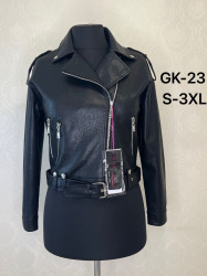Куртки кожзам женские оптом 29756803 23-206