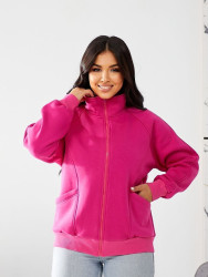 Худі жіночі на флісі оптом SOROKA BELOBOKA