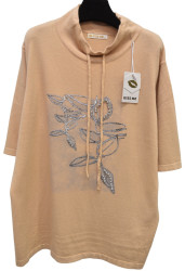 Кофты женские БАТАЛ оптом 76301495 5582-113