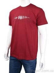 Футболка, Мир оптом 3707-0064-1 bordo