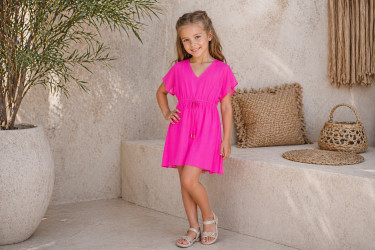 Пляжные туники детские оптом 52847039 043-21