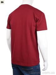 Футболка, BIG оптом --- 3707-066-2 bordo