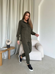 Костюмы женские (khaki) оптом IMMA 60743289 075-9