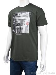 Футболка, Мир оптом 3707-109-1 green