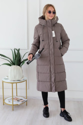 Куртки зимние женские ПОЛУБАТАЛ оптом Китай 48912670 8513-19