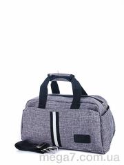 Сумка, Superbag оптом 3078 grey