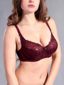 Бюстгальтер Diorella 35202D (  бордовый, D  6 шт. )