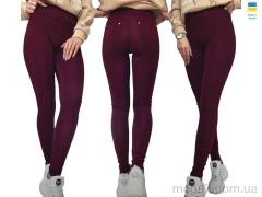 Лосины, Sport style оптом 731 бордовий