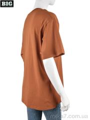 Футболка, BIG оптом --- 4071-W02-3 brown