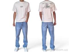 Футболка, I8denim оптом 90582 ekru