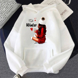 Худи женские на флисе оптом 57206314 723-128