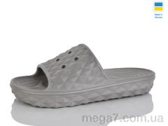 Шлепки, M&L  Alex13 оптом --- B117 сірий