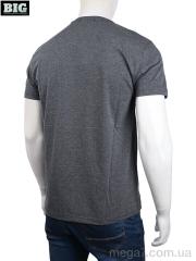 Футболка, BIG оптом 3707-0070-1 grey