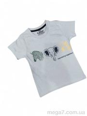 Футболка, Kids-modnik оптом 180065 бежевий