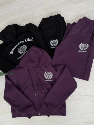 Спортивные костюмы женские (черный) оптом 43182950 911-186