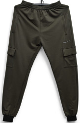 Спортивные штаны мужские (хаки) оптом 72394108 03-3