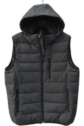 Жилетки чоловічі БАТАЛ (сірий) оптом 