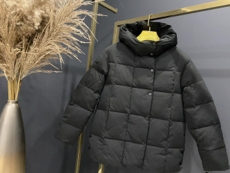 Куртки зимние женские (черный) оптом Китай 17638524 56127-17