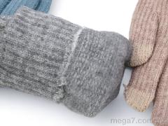 Перчатки, Королева оптом 7105 альпака одношарові сенсор mix