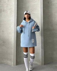 Сукні жіночі на флісі оптом SAFINA, Osta Brend  