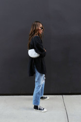 Сорочки жіночі (чорний) оптом 