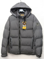Термо-куртки зимние мужские (серый) оптом 60953124 ZK8607-19