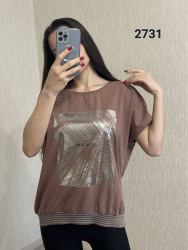 Футболки женские БАТАЛ оптом 31206459 2731-34