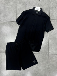 Спортивные костюмы мужские (черный) оптом Турция 67539081 01-5