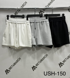 Шорты женские (черный) оптом 73846019 150-34