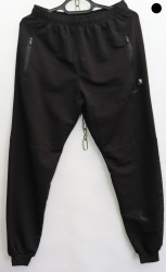 Спортивные штаны мужские (black) оптом 67103528 03-11