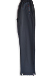 Спортивные штаны мужские БАТАЛ (черный) оптом 26715340 01-3