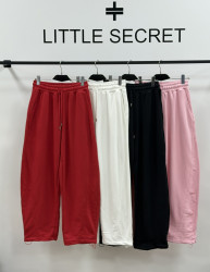 Спортивні штани жіночі (рожевий) оптом Little Secret