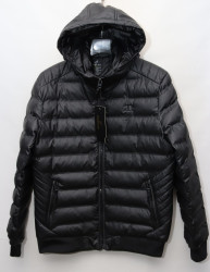 Куртки кожзам мужские FUDIAO (black) оптом 64721905 5820-65