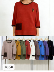 Свитера женские БАТАЛ оптом 29435618 785-89