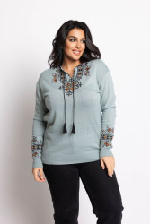 Вышиванки женские СУПЕР БАТАЛ оптом 15436702 69-22