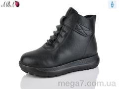 Ботинки, Aba оптом 60988 black
