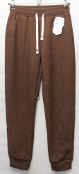 Спортивные штаны женские БАТАЛ на меху оптом 19234875 DT1201-81