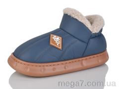 Тапки, M&L  Alex13 оптом A751 синій