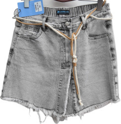 Шорты джинсовые женские LIANA БАТАЛ оптом 30256891 4-046-184