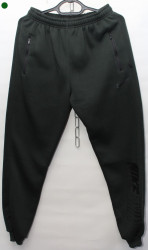 Спортивные штаны мужские на флисе (khaki) оптом 92875064 04-12