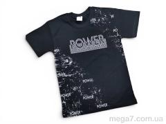 Футболка, Kids-modnik оптом 2622 POWER чорний